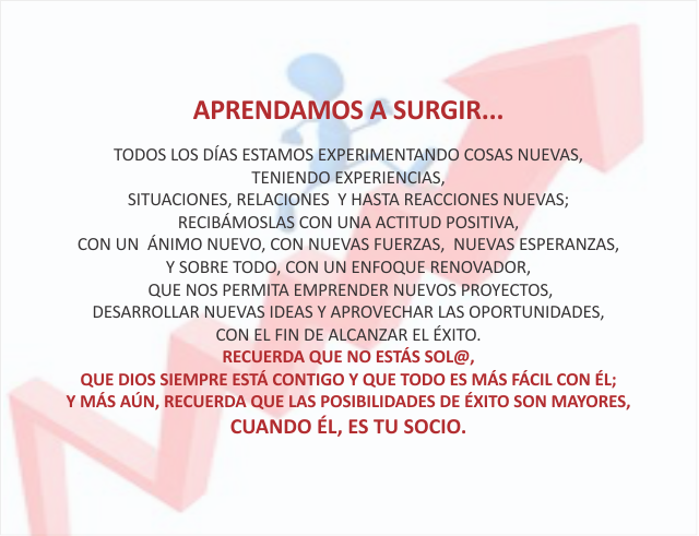 Aprendamos a surgir Enero 11 de 2010